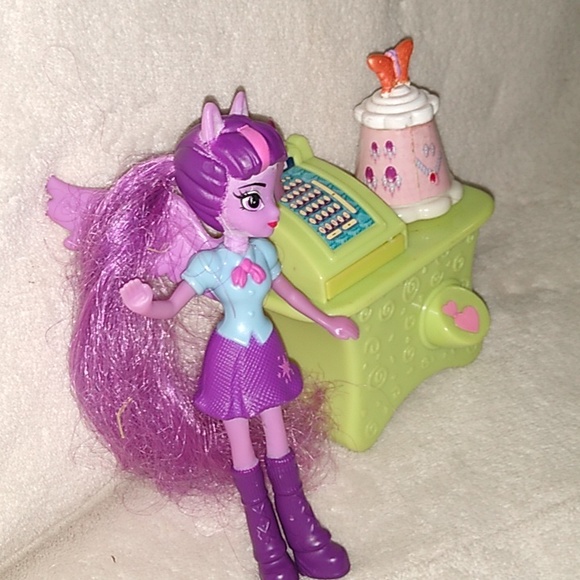 🌈 My Little Pony 🌈 Cash Register & Equestrian Girls Twilight Sparkle ✨ - Picture 2 of 4